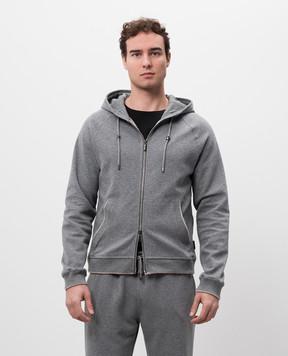 MooRER Norcia felpa gray sports jacket with cashmere NORCIAFELPACAD