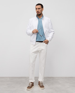 Cashmere&Whiskey Blue polo MB004Z
