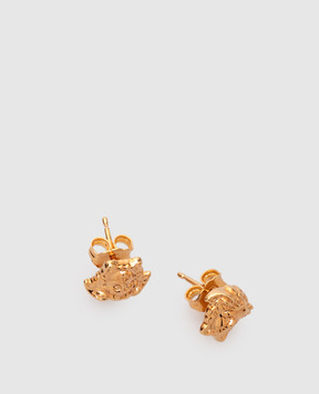 Versace Gold-tone earrings with Medusa emblem DG25591DMT1