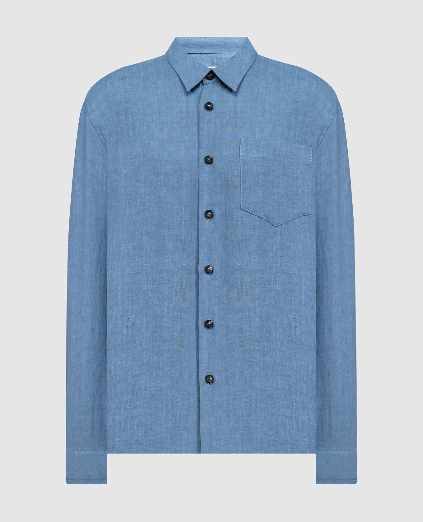 Blue linen shirt Cashmere&Whiskey