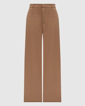 Max Mara Brown MERLOT pants MERLOT