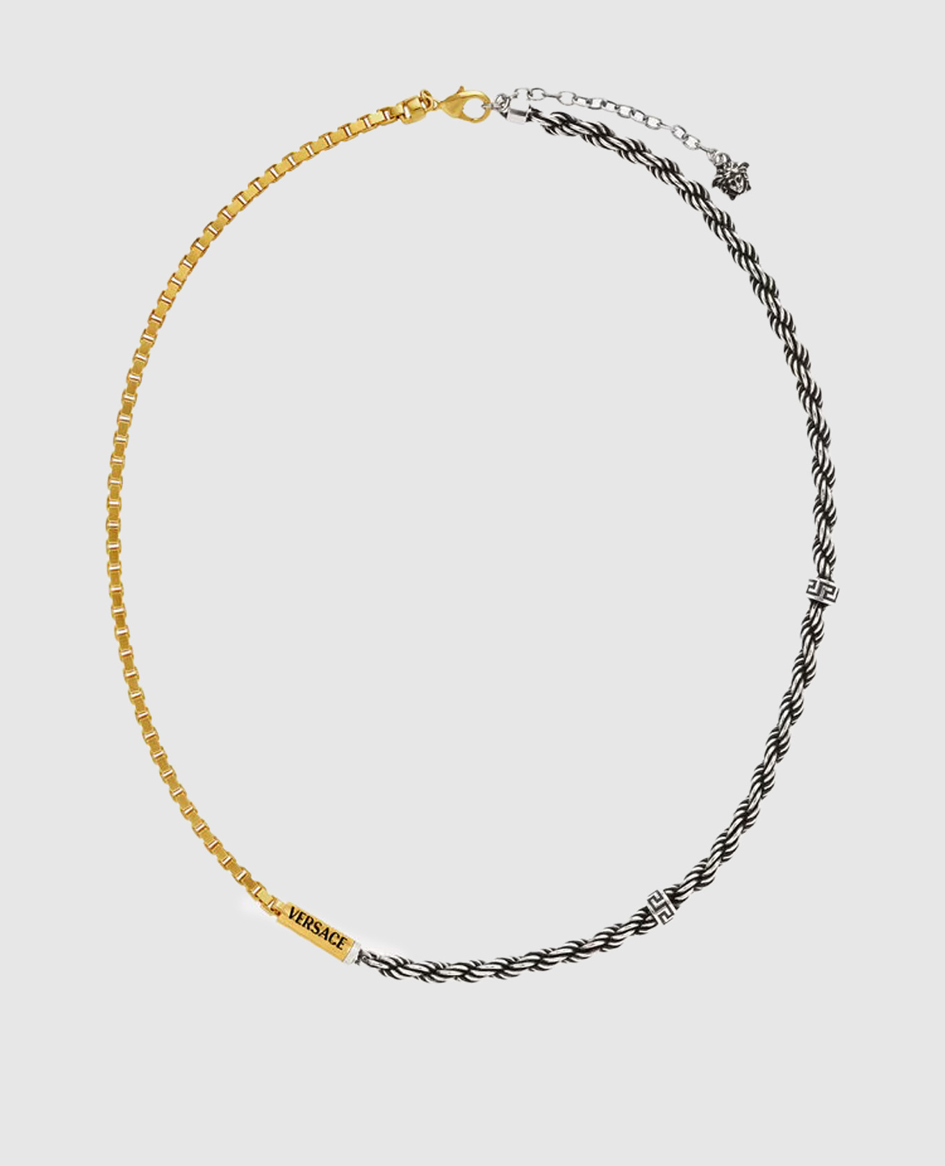 Chain with logo Versace