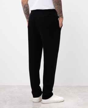 Cashmere&Whiskey Black cashmere sweatpants MU864F1307341PF