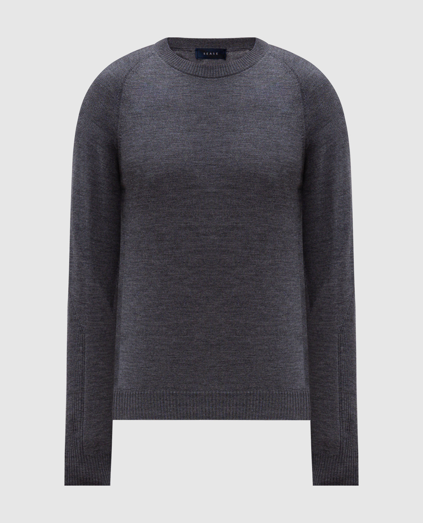 

Gray woolen jumper Sease, Grey
