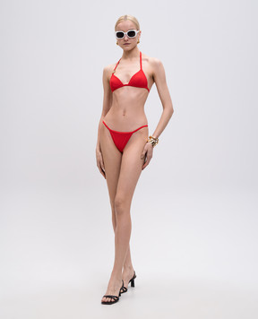 Dolce&Gabbana Red swimsuit panties O8B76JFUGA2b