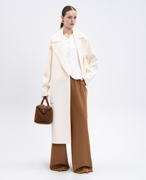 Max Mara BERARD beige wool trousers BERARD