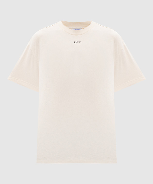 Tシャツ・カットソー Off-White TSHIRT (OWAA124S25JER003) T-shirt with 'Arrow' print OFF - WHITE | Blondie Shop