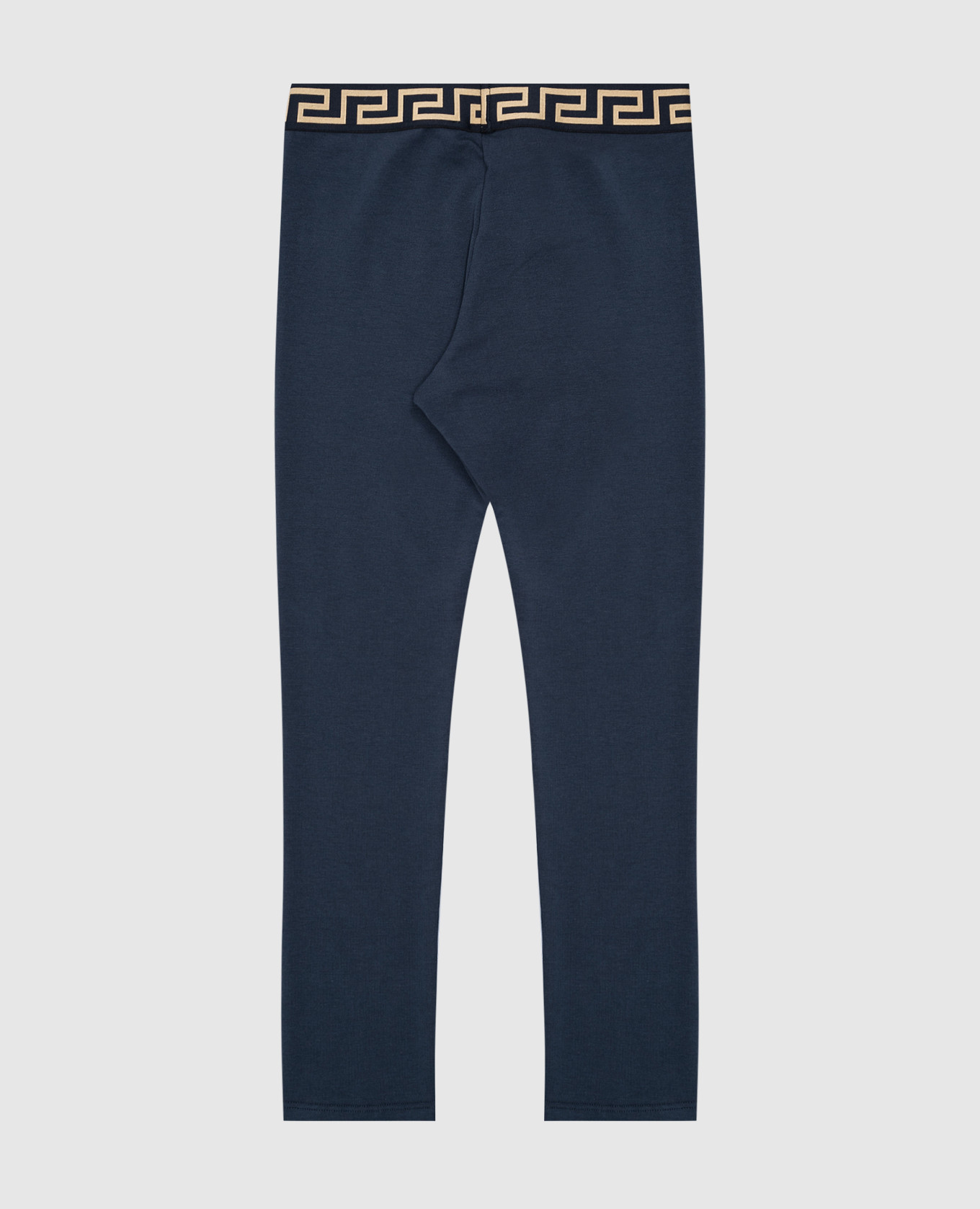 

Children's blue leggings Greca Versace