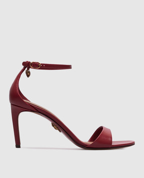 Dolce&Gabbana Red leather sandals CR1774A5738