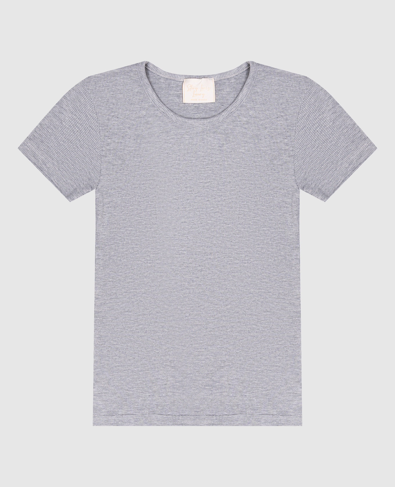 

Children's gray t-shirt with a scar Story Loris, Grey