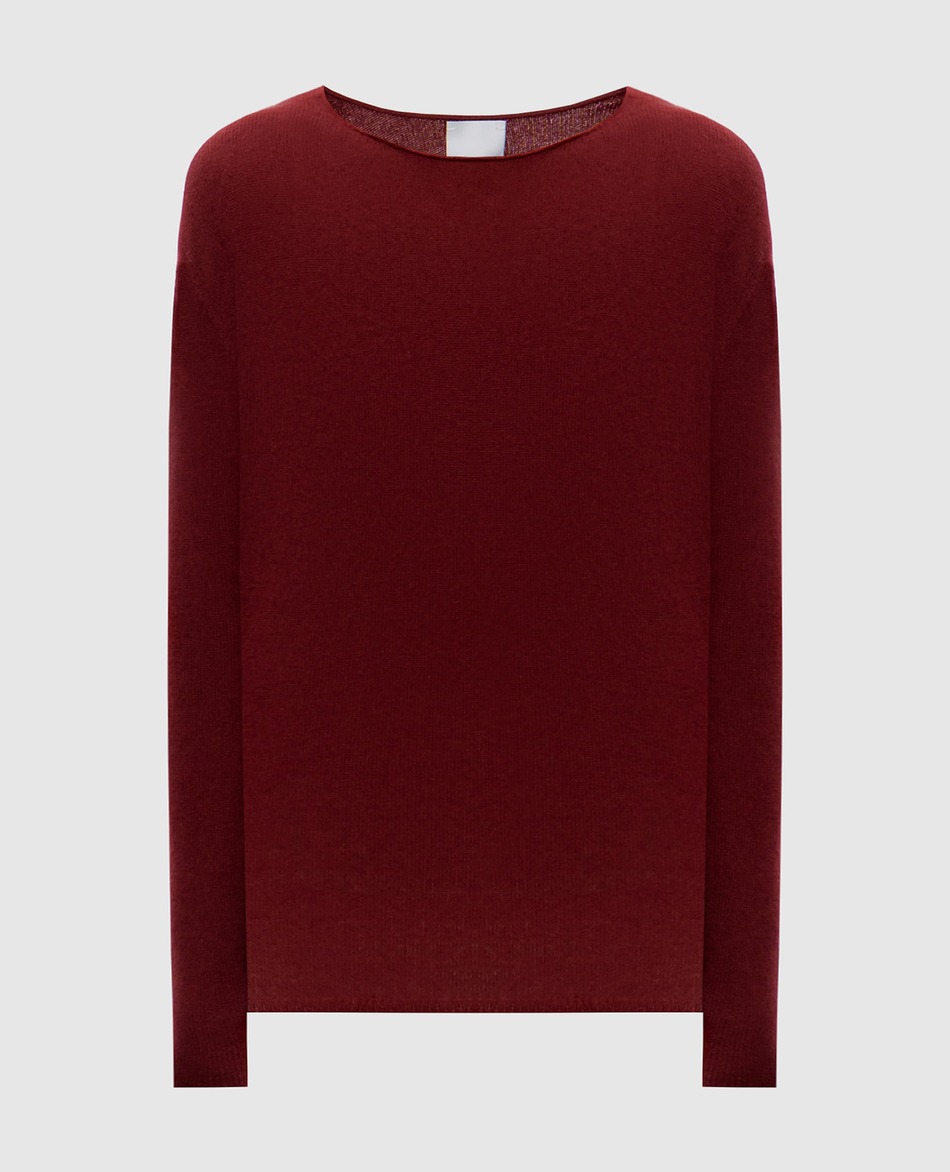 

Burgundy cashmere jumper Allude