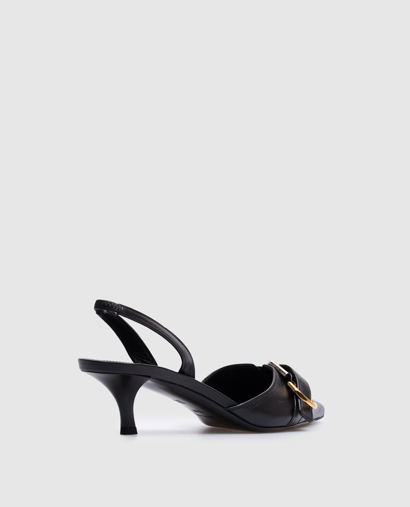 Voyou black leather sandals Givenchy 3