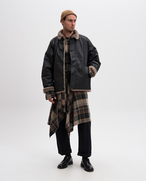 Jan Jan Van Essche Green checked shirt SHIRT101