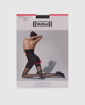 Wolford Black SHAPE-UP 10 den high-rise tights 18854ВЛ16