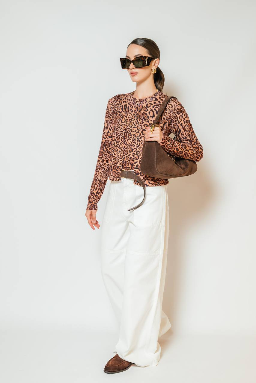 White jeans with logo patch Twinset 6