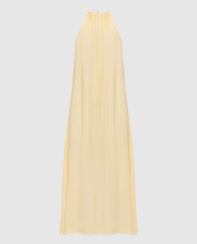 Peserico Yellow midi dress E0246301940