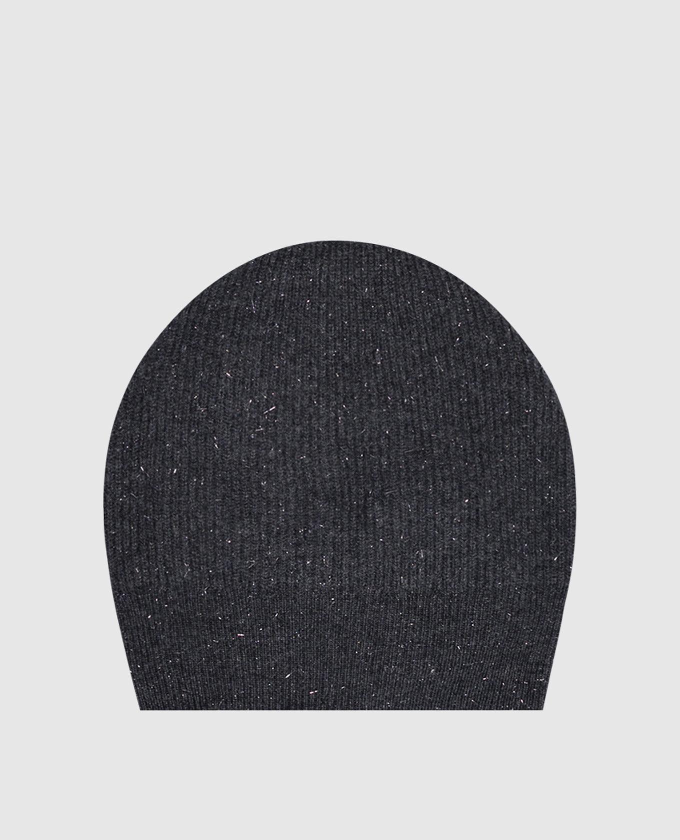 Gray hat with wool and silk Peserico
