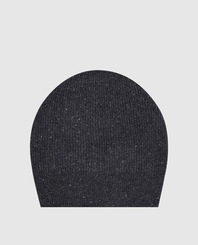 Peserico Gray hat with wool and silk S36210F1209095