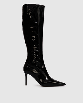 Giuseppe Zanotti Raquel black patent leather boots I580002