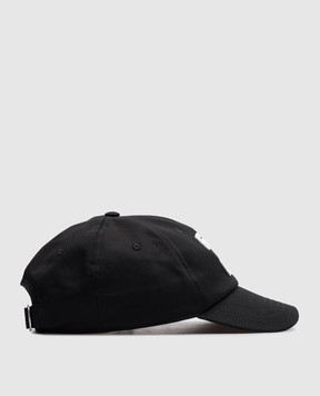 Off-White Black cap with Arrow logo emblem OMLA049C99FAB002