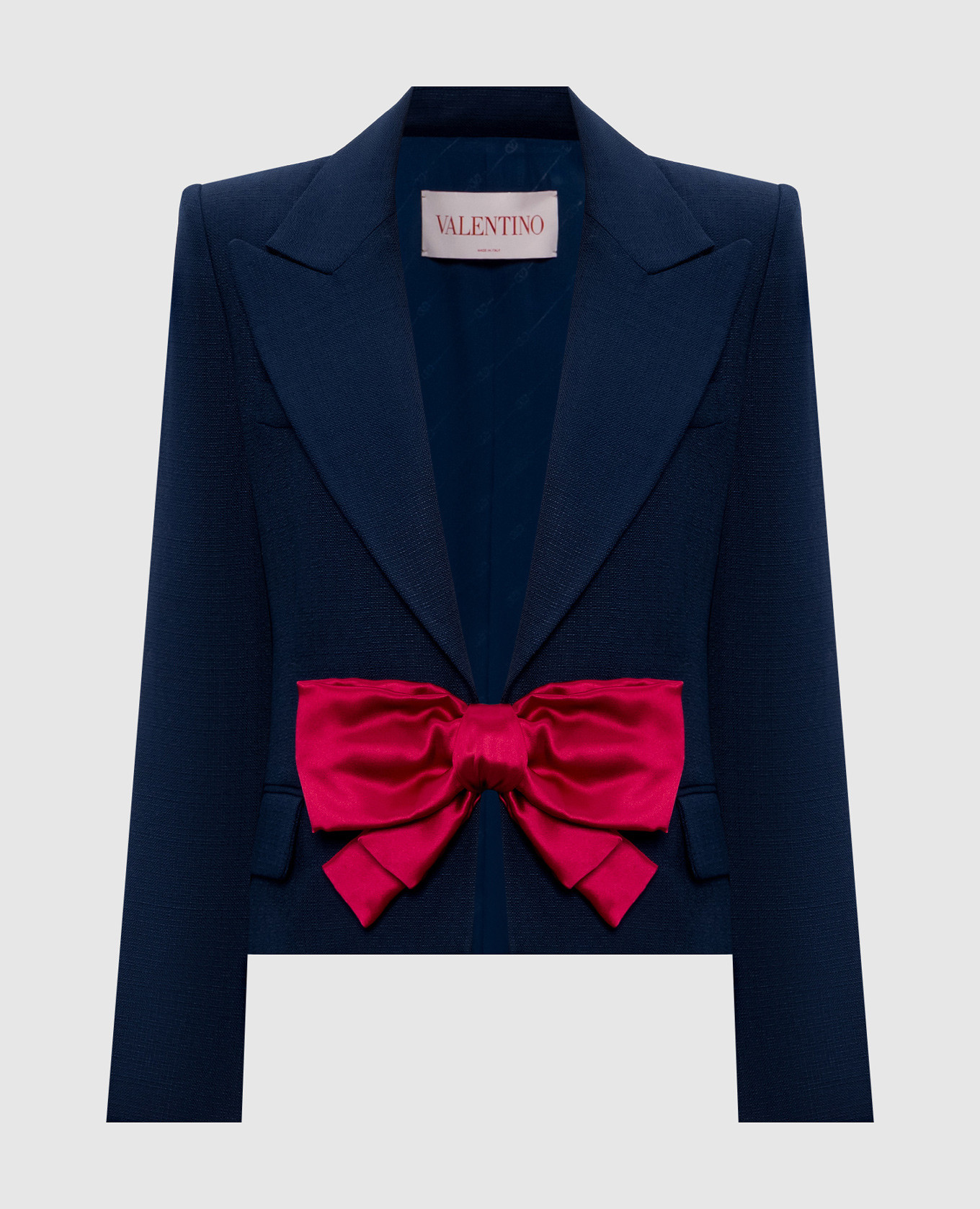 

Blue jacket with bow Valentino