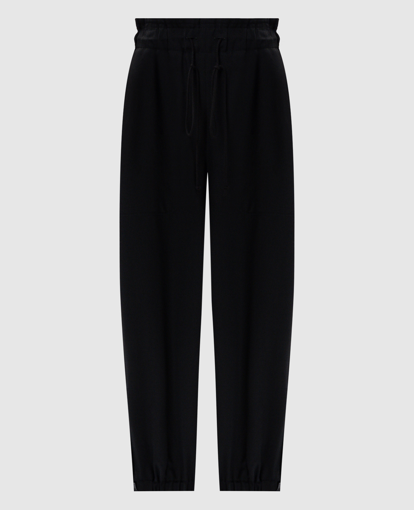 Black wool pants Y`S Yamamoto
