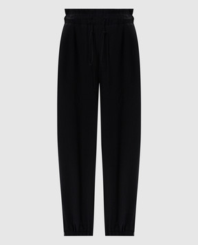 Y`S Yamamoto Black wool pants YLP10100