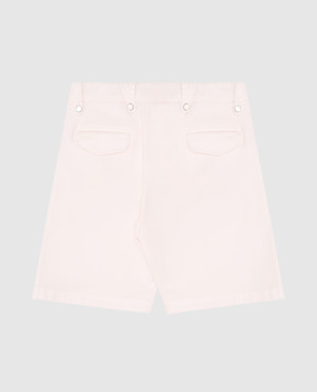 Brunello Cucinelli Children's pink denim shorts B277PP908A