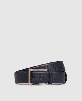 Stefano Ricci Blue leather belt N382VDA434P