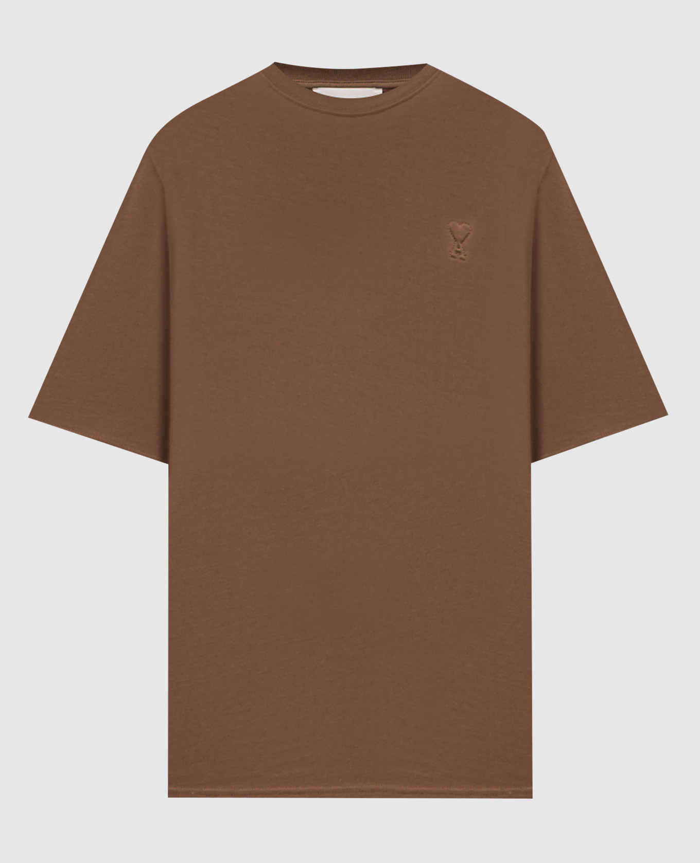 Brown T-shirt Ami Paris