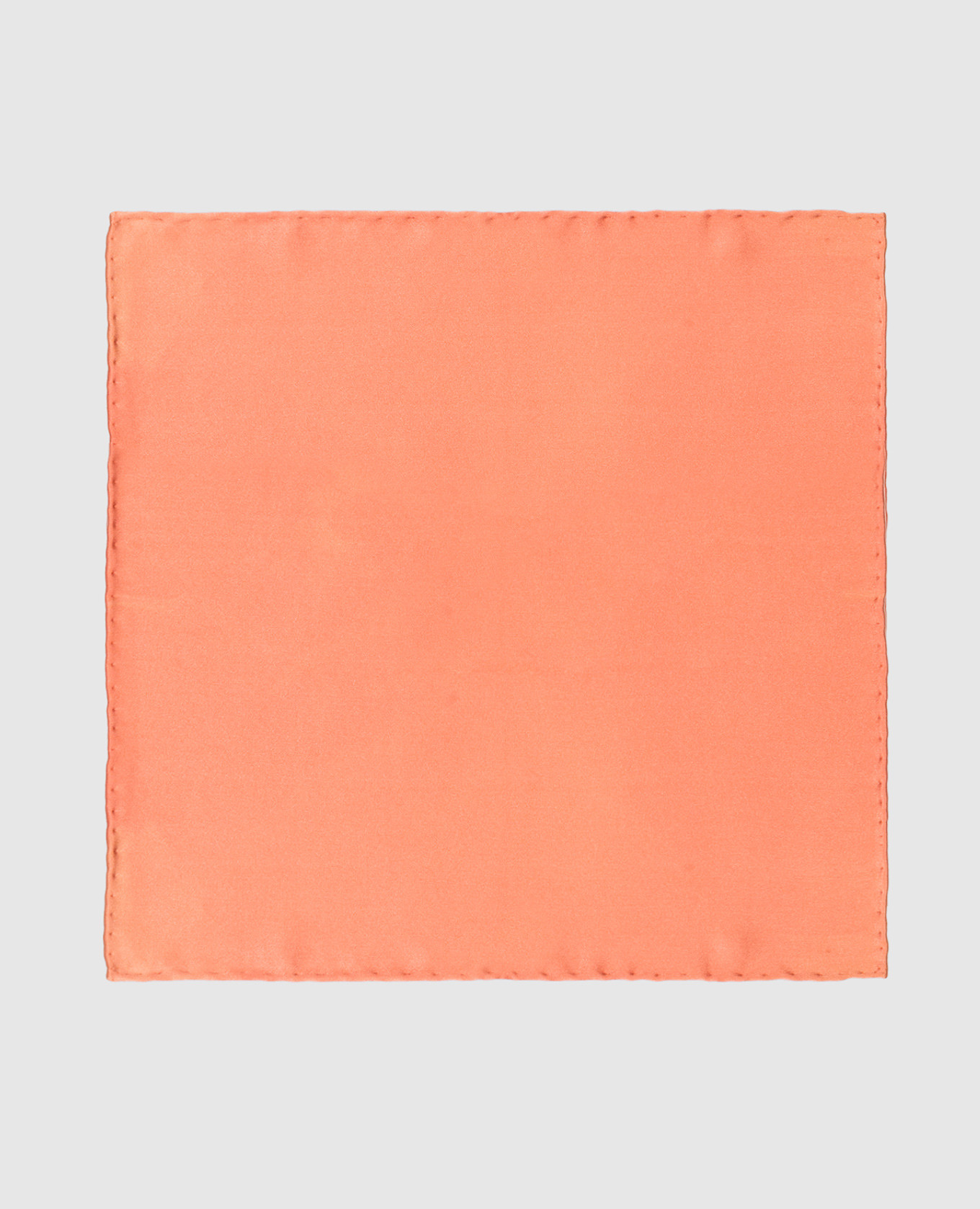 

Orange silk scarf-pache Stefano Ricci