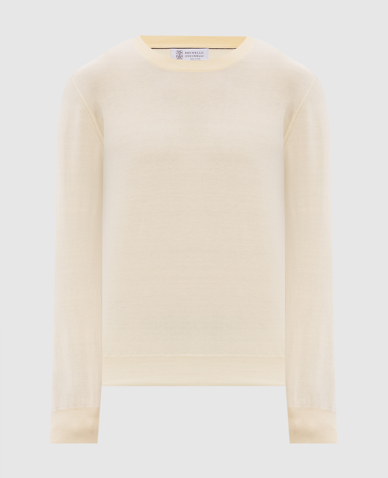 Orange jumper Brunello Cucinelli
