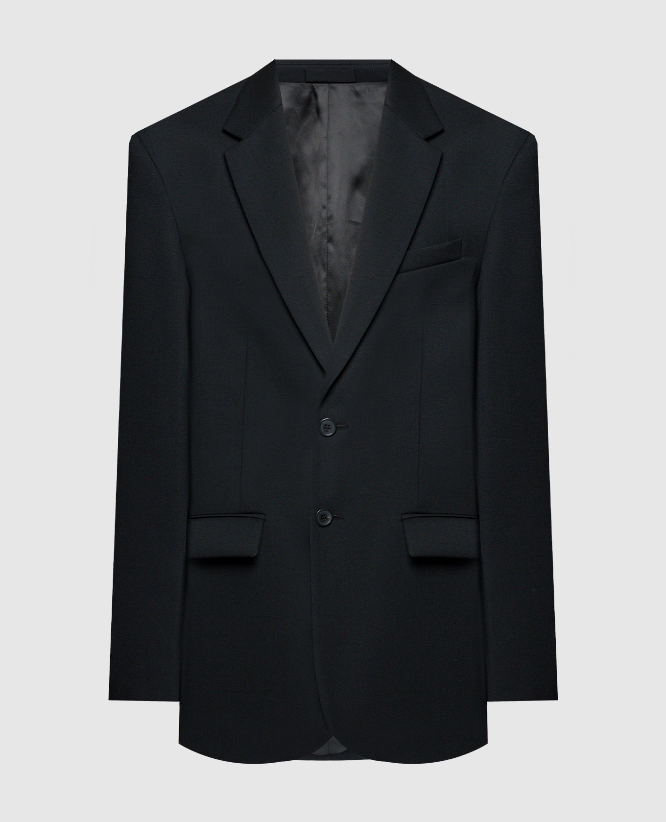 

Black woolen jacket WARDROBE.NYC, Черный
