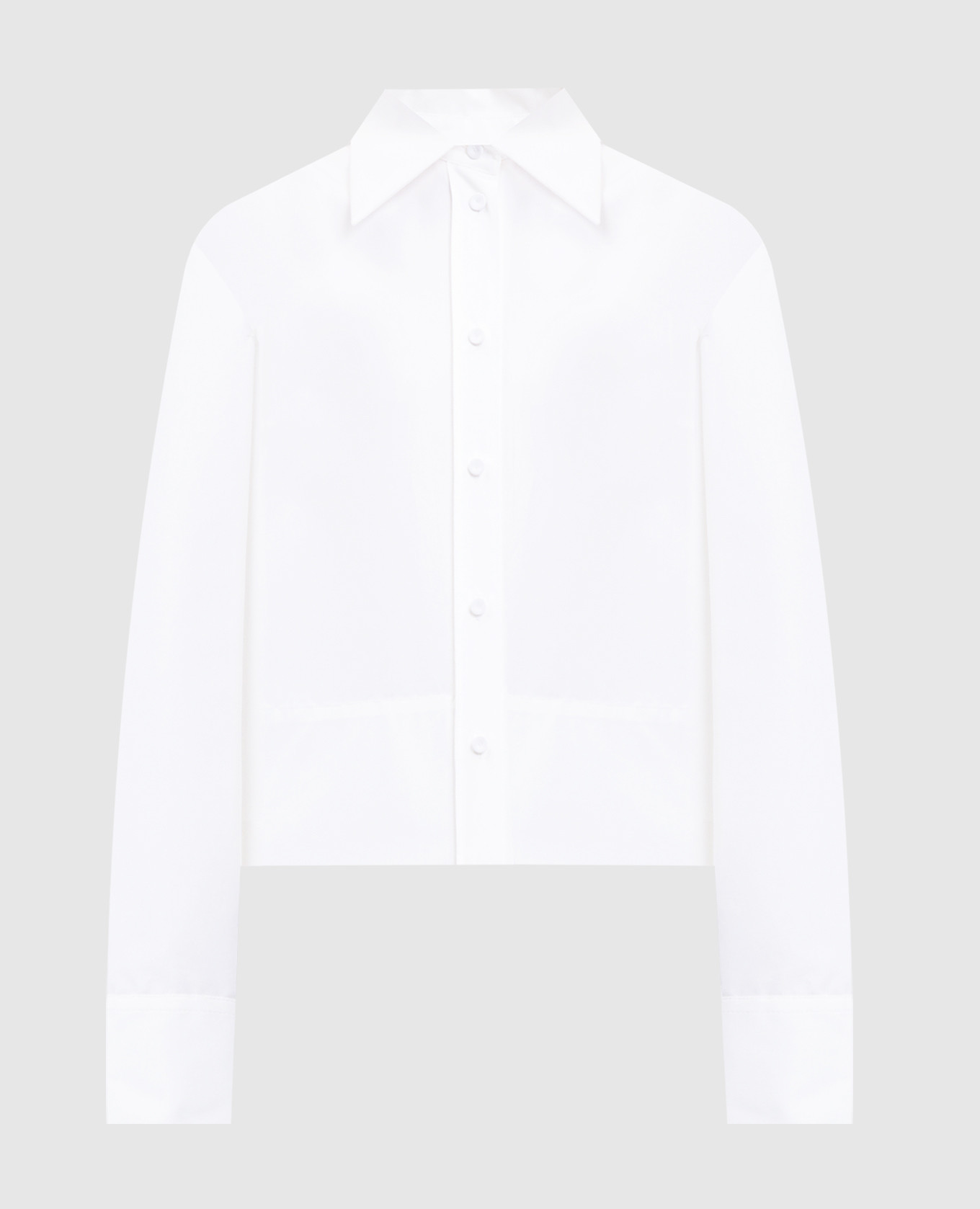 

White straight-cut shirt Jil Sander