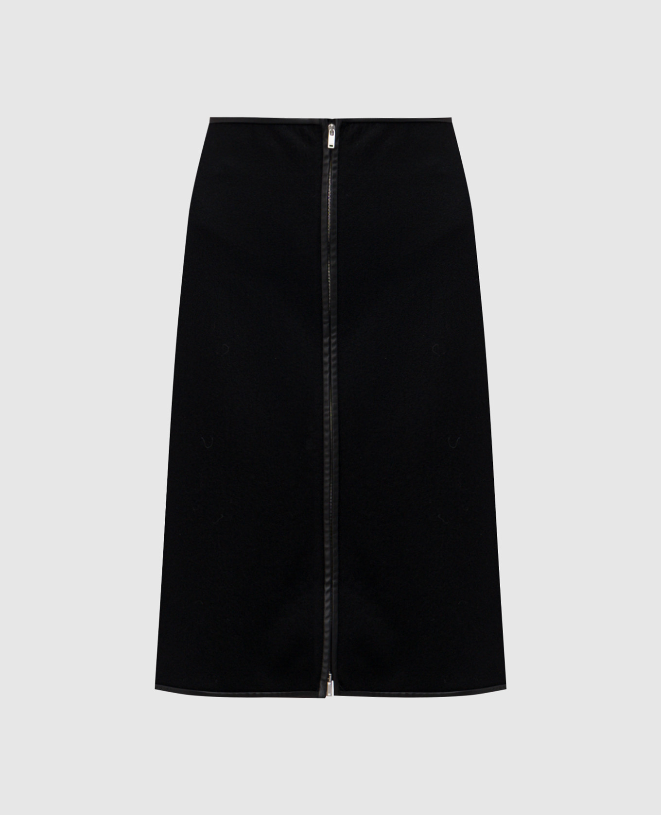 

Black wool midi skirt Jil Sander