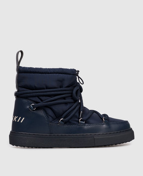 Inuikii Children's blue Mountain boots 300100301012632