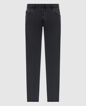 Scissor Scriptor Jeans COSTANTINO grigio con ricamo logo COSTANTINOT0623469