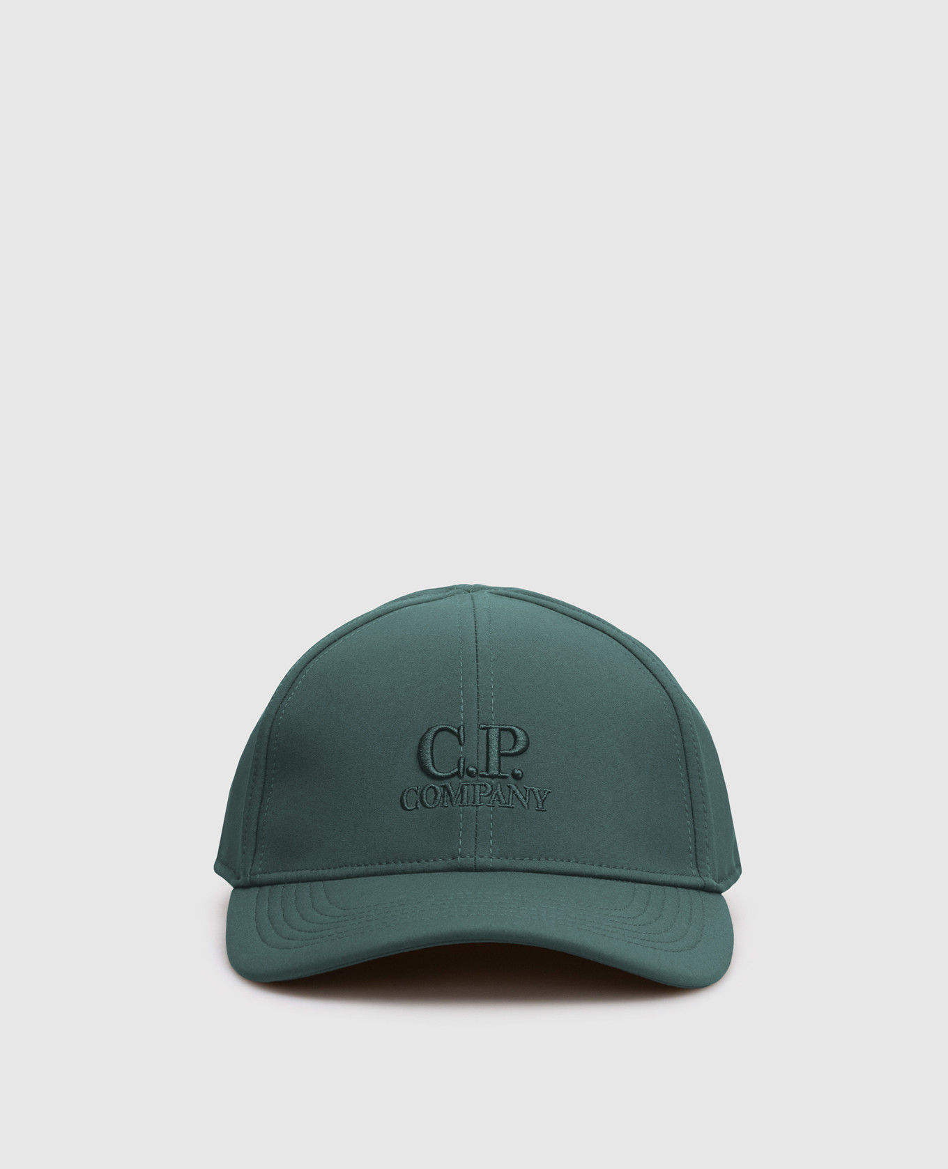 

Green cap with logo C.P. Company