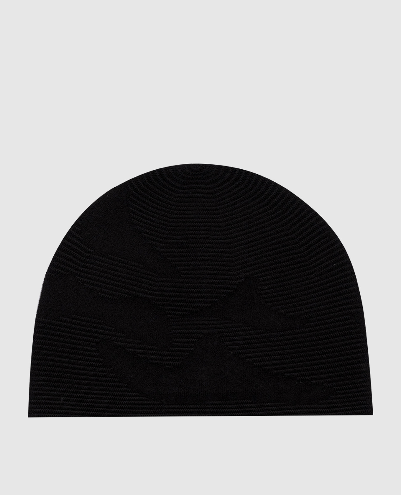 

Black cap made of wool Heliot Emil