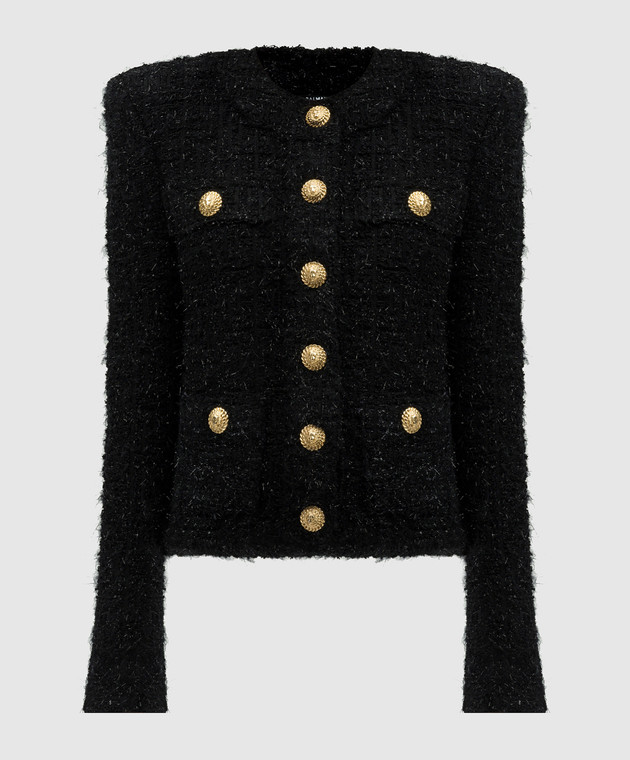 ジャケット Givenchy Black tweed and lurex jacket Givenchy Tweed And Lurex Jacket from $1,416.00 - on Stylight