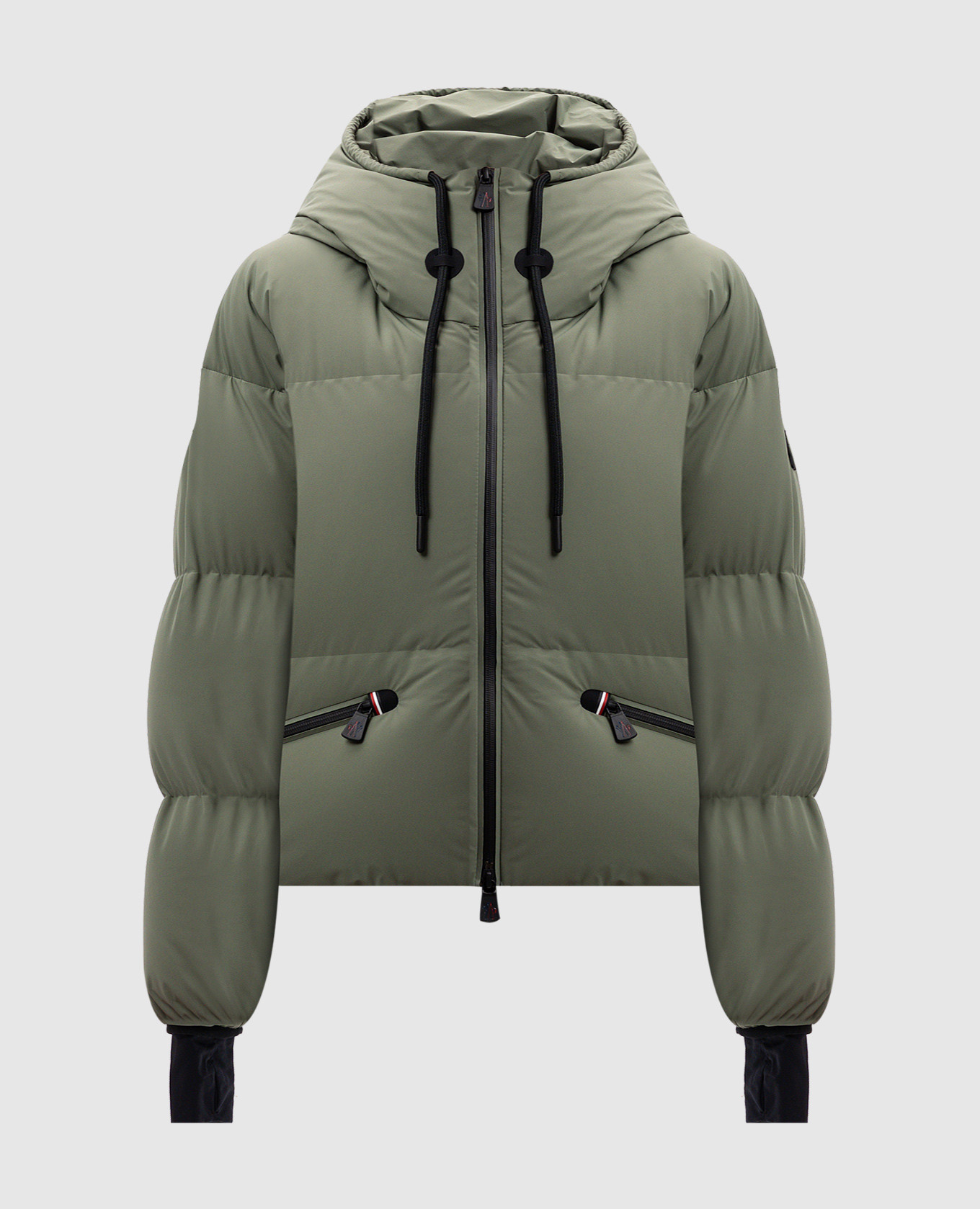 Green allesaz ski down jacket moncler grenoble