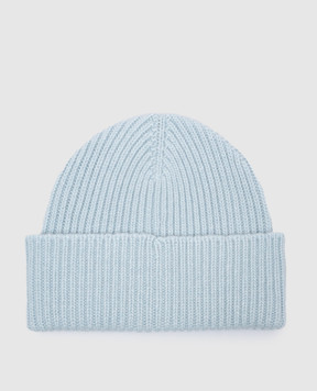 Givenchy Blue cap made of wool and cashmere with the 4G logo GWCAPPU7756