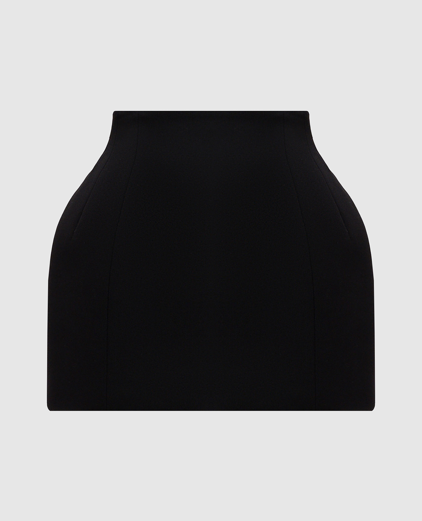 

Black skirt with wool WARDROBE.NYC
