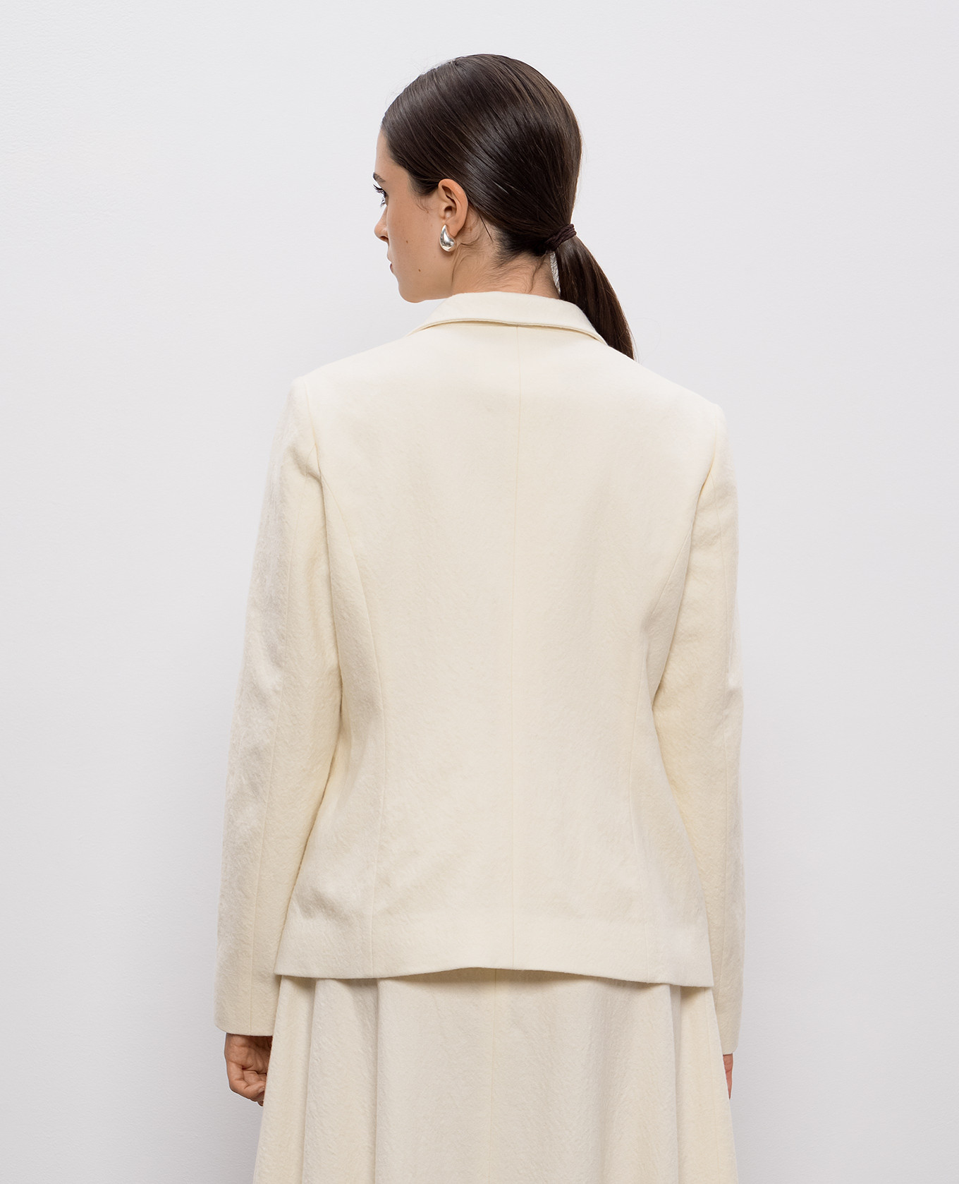 

White wool jacket Intoca