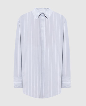 PROENZA SCHOULER Addy gray shirt with silk R2534018SC101