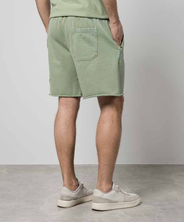 AMIRI - Green shorts FILIGREE LOGO AMJYSS1008 - shop with Ireland