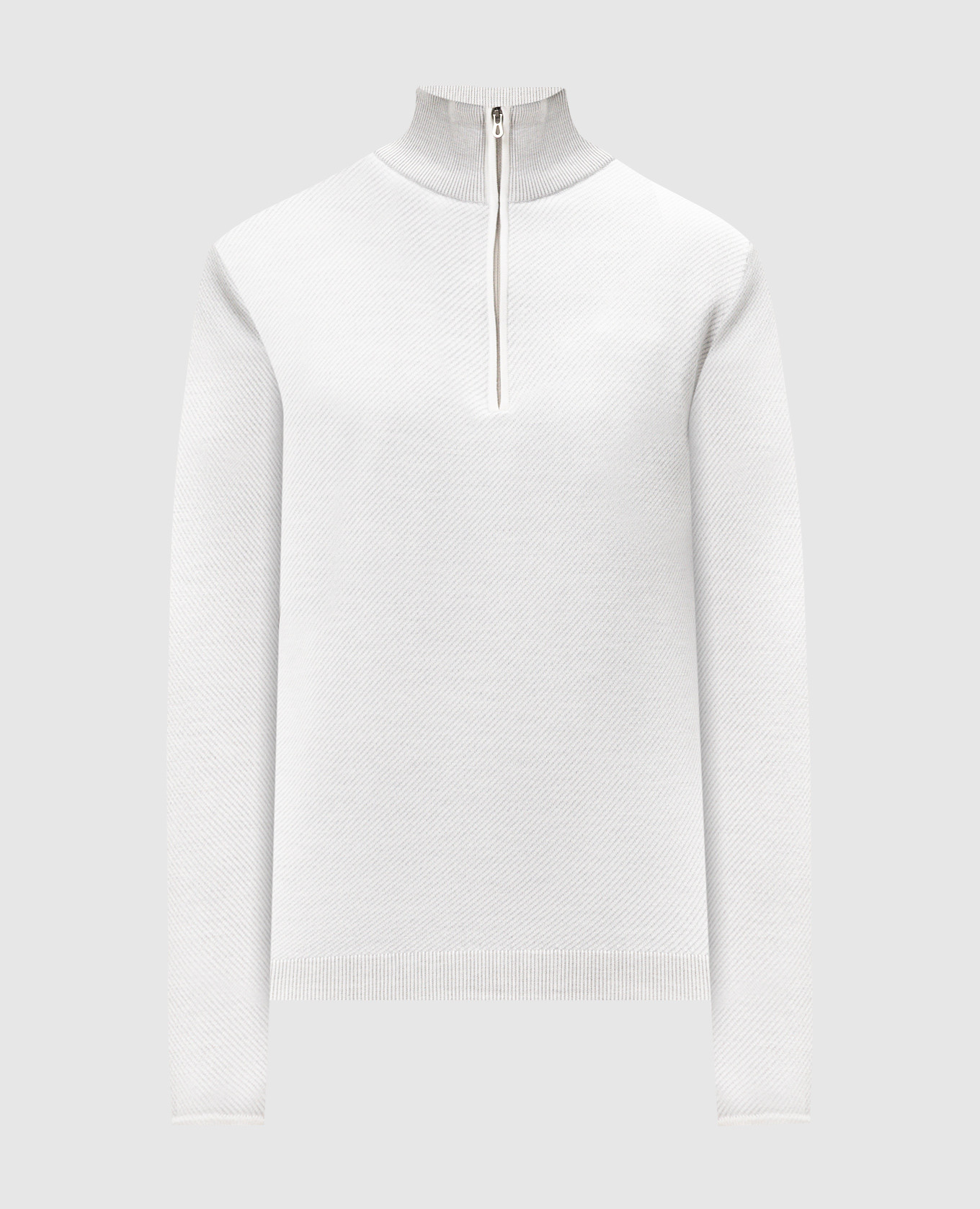 

Gray wool, cashmere and silk jumper Sease, Grey