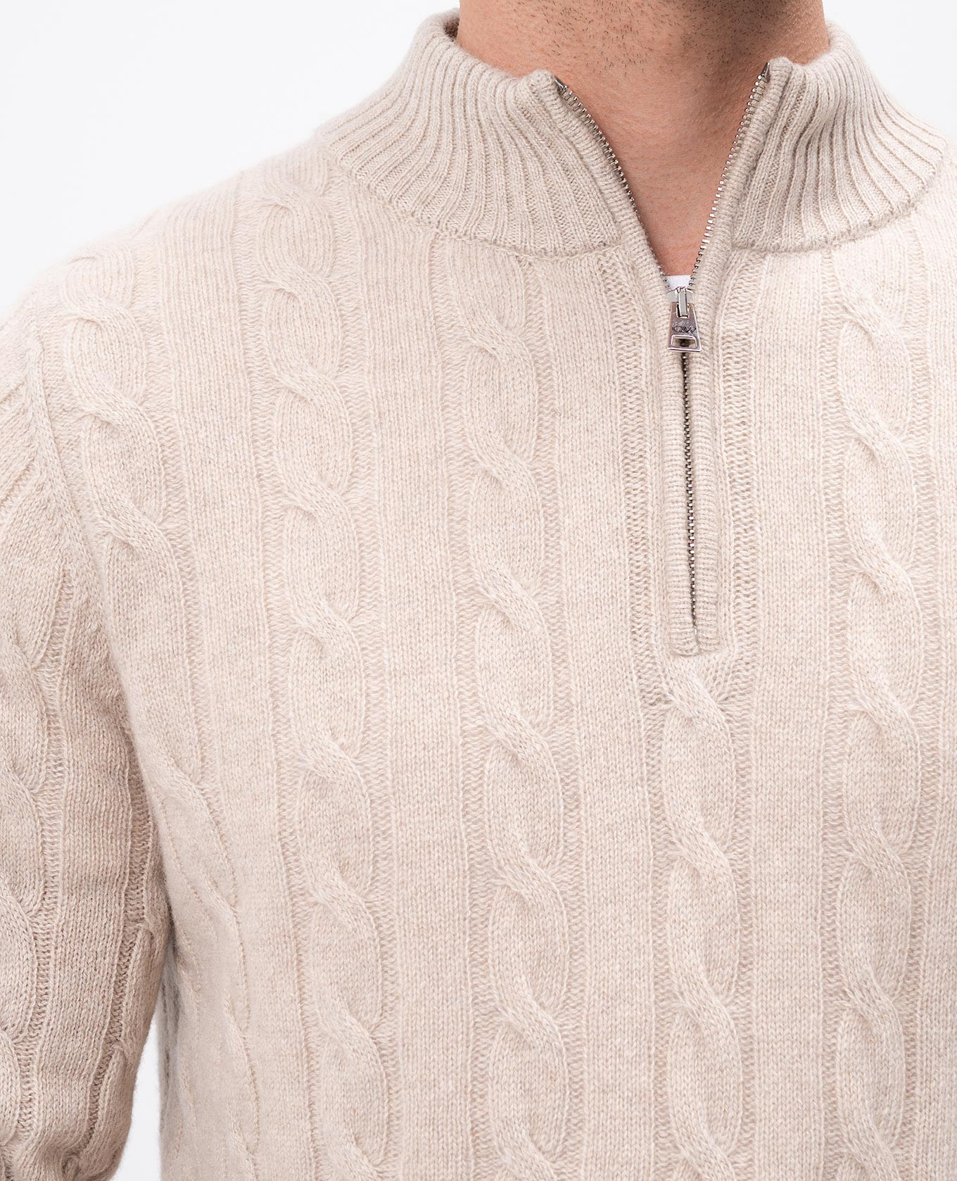 

Beige cashmere jumper Cashmere&Whiskey