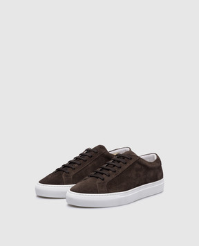 MooRER BOLDINI brown suede sneakers BOLDINIP5