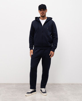 Trussardi Blue sweatpants with emblem P8018000062NMP355F01